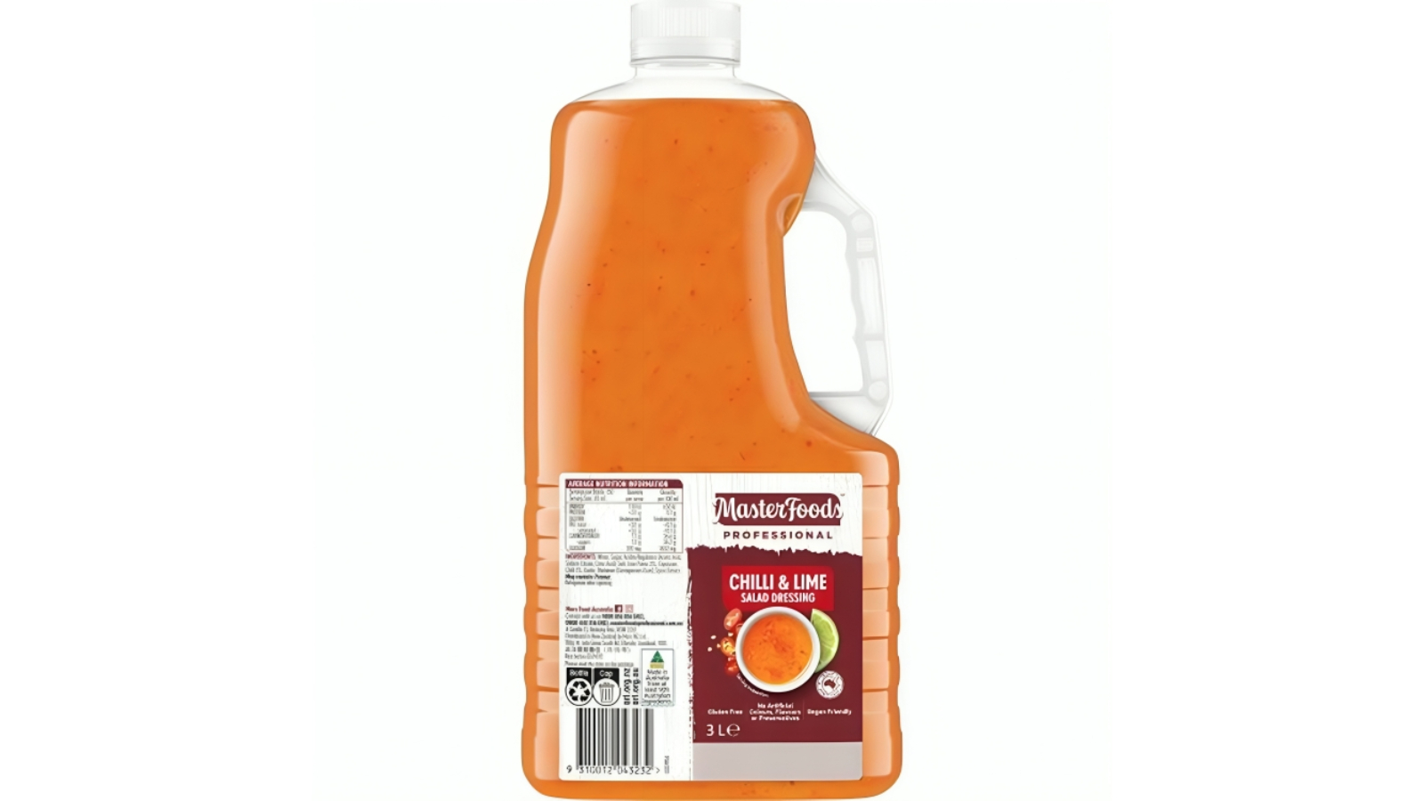 Masterfoods Chilli and Lime Salad Dressing - 3L