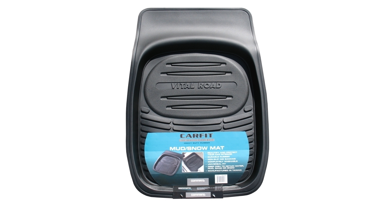 Carfit Rubber Mud/Snow Single Front Car Mat