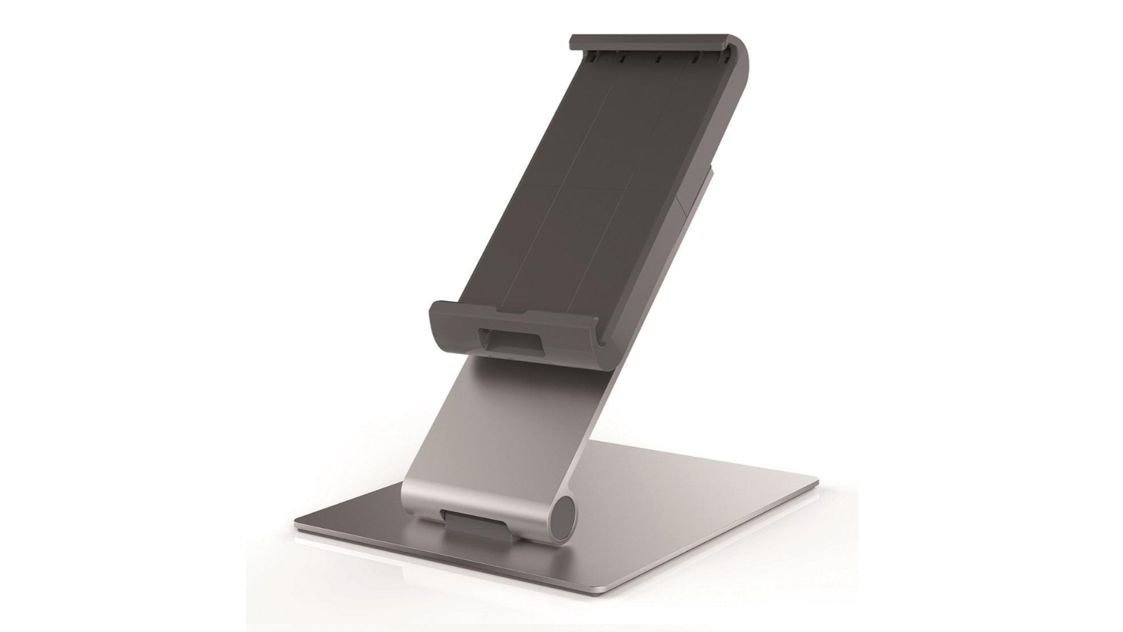 Durable Tablet Holder Table - Silver | Harvey Norman