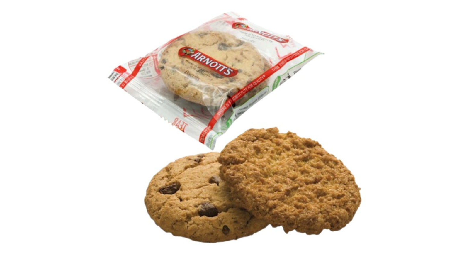 Arnotts Farmbake Butternup Snap Choc Chip Biscuits - Pack of 150