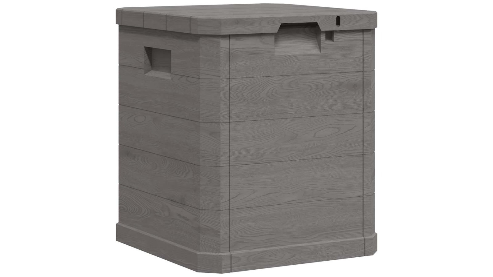 vidaXL 90L Garden Storage Box - Brown