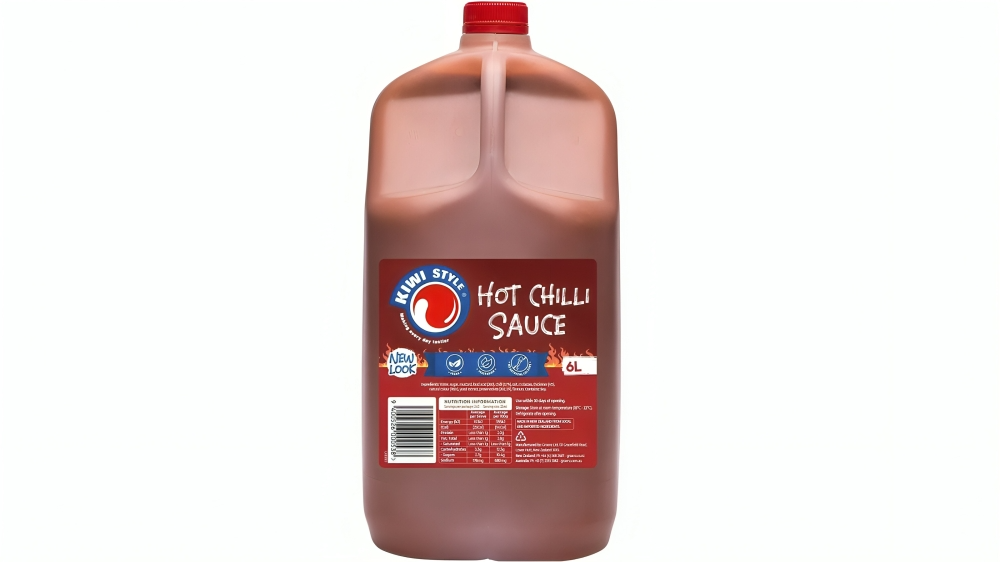 Kiwi Style Hot Chilli Spicy Sauce - 6L