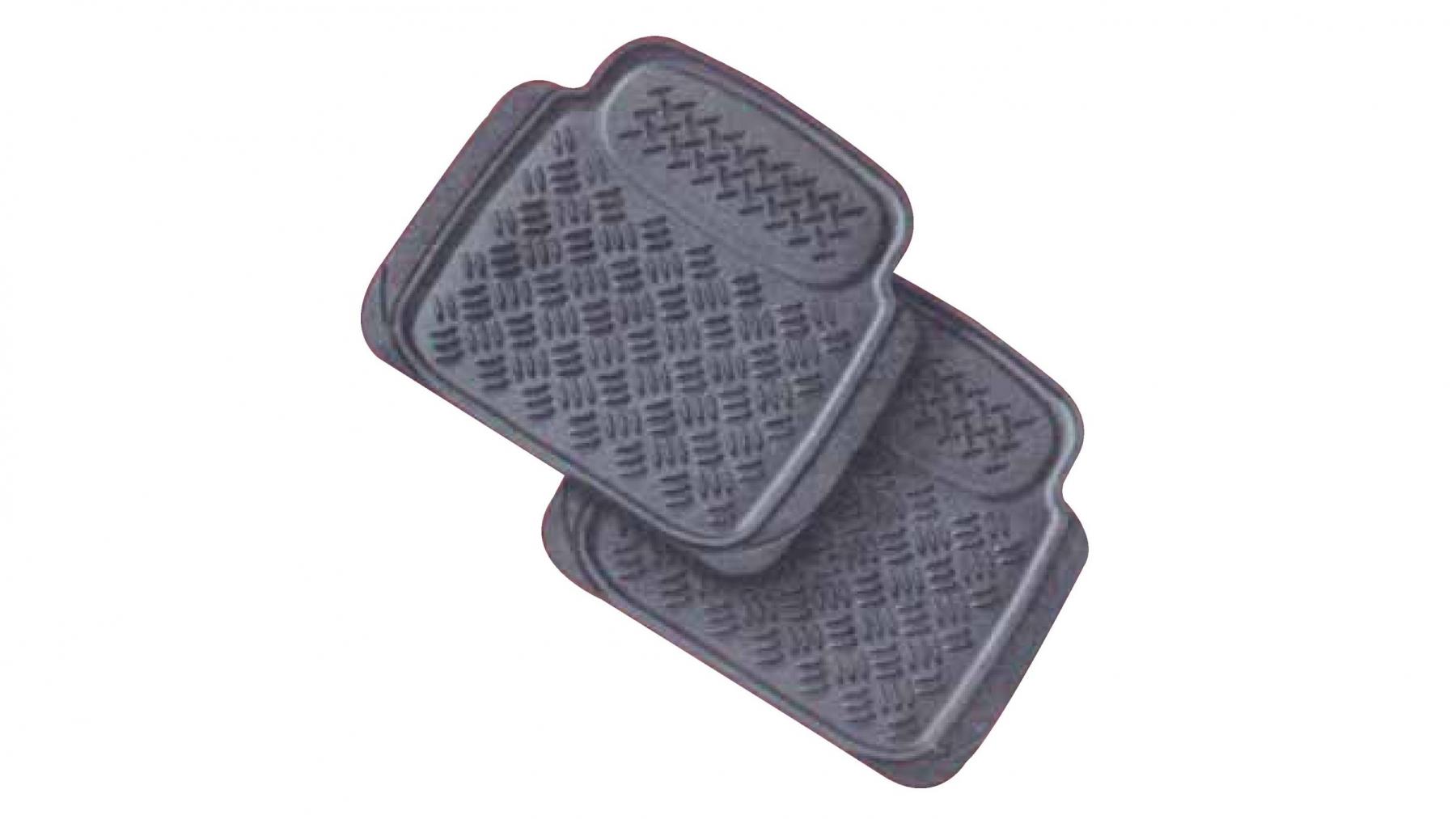 Carfit Sentry Trim to Fit Universal Front Rubber Floor Mat 2 Piece Set