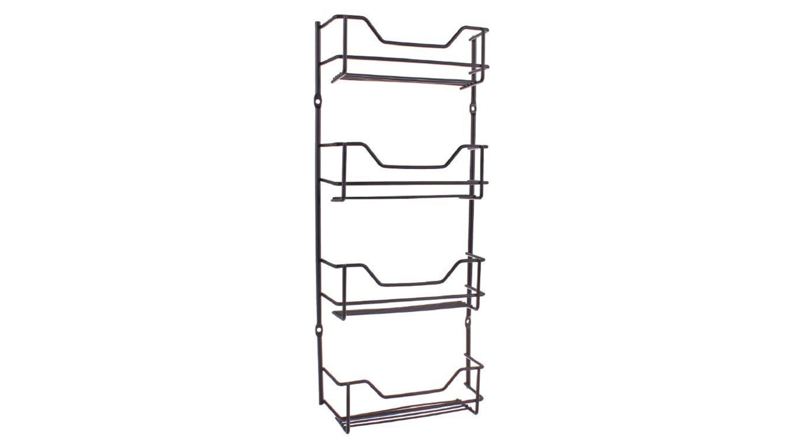 DLine Entree 4-Tier Spice Rack - Black 