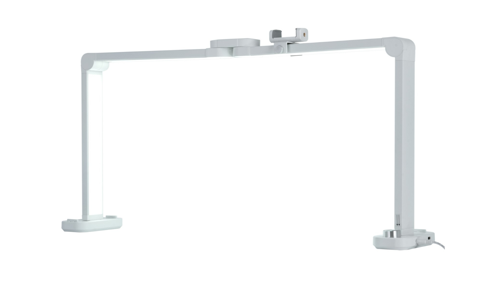 Advwin Foldable Nail Tech Lamp for Desk - White