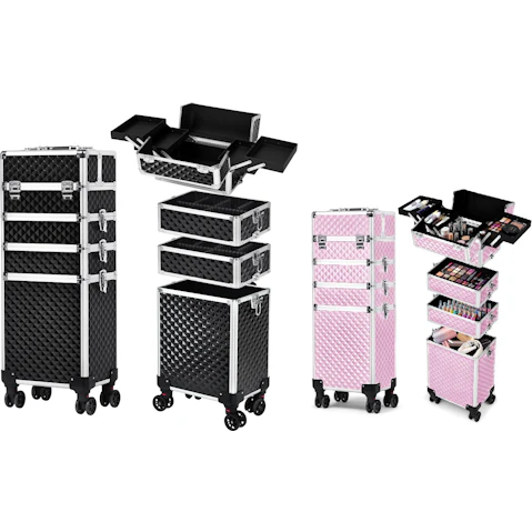 Advwin 4-in-1 Makeup Trolley Case