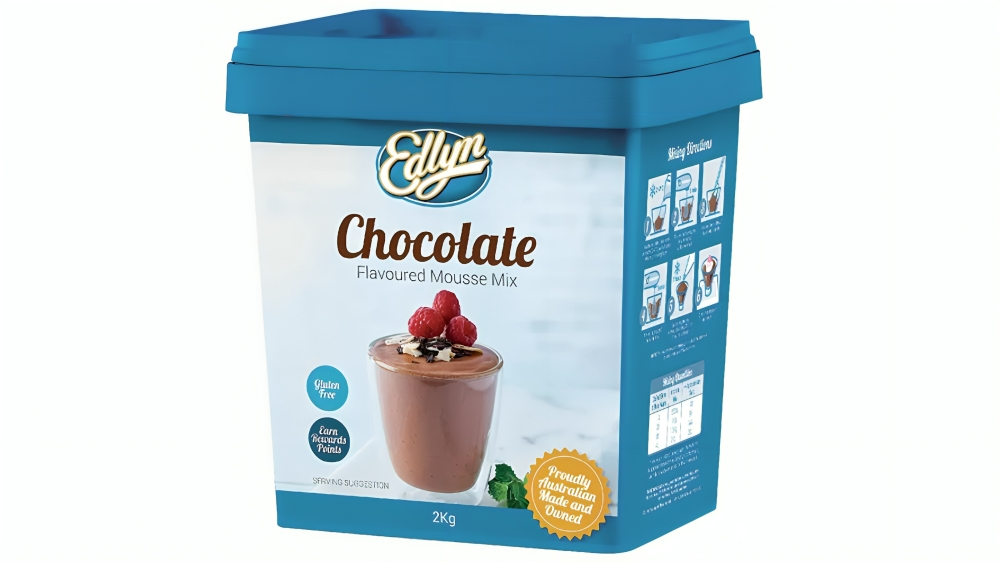 Edlyn Chocolate Mousse Dessert Mix Bulk - 2kg