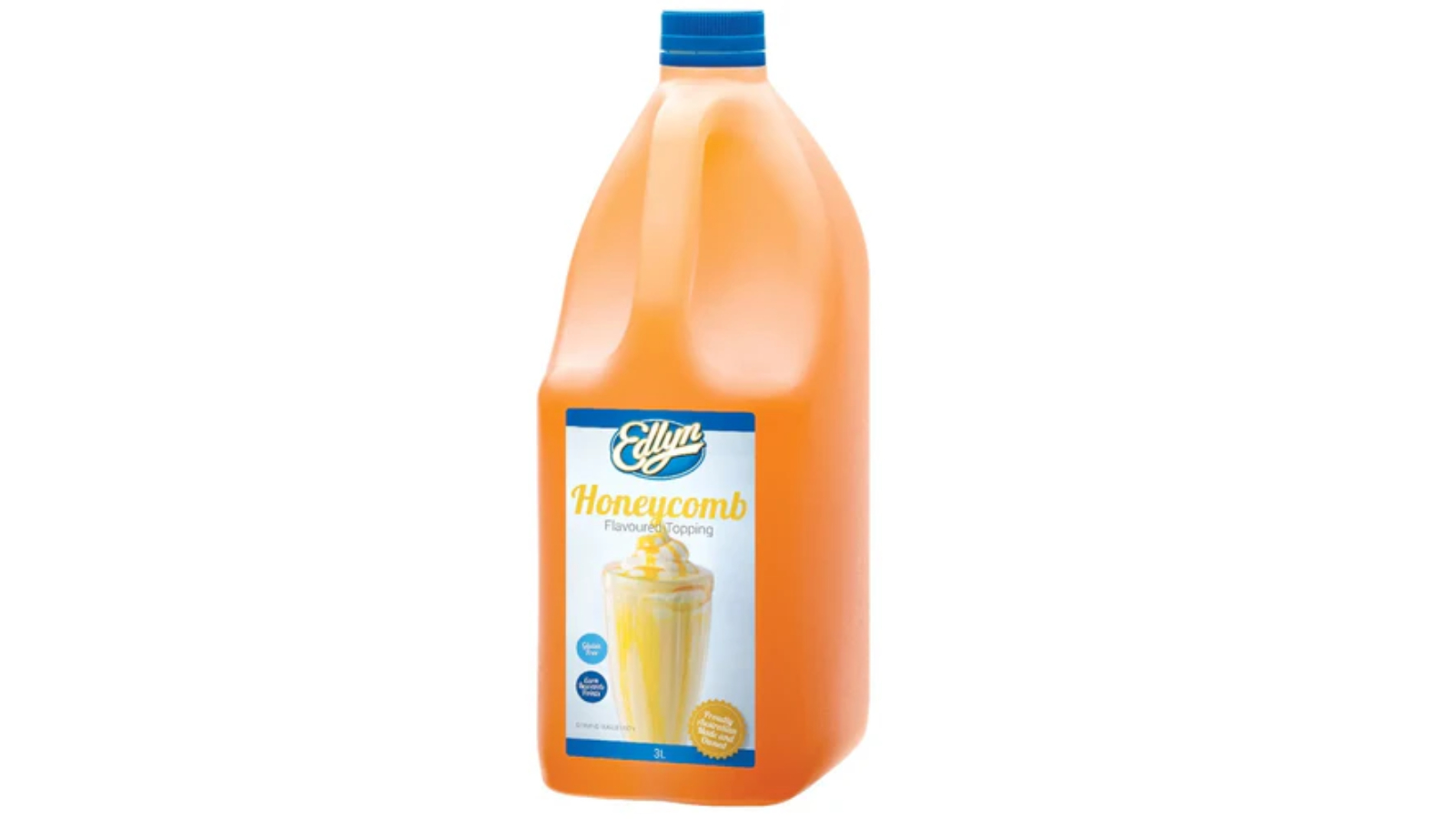 Edlyn Honeycomb Topping Milkshakes Ice Cream Bulk - 3L