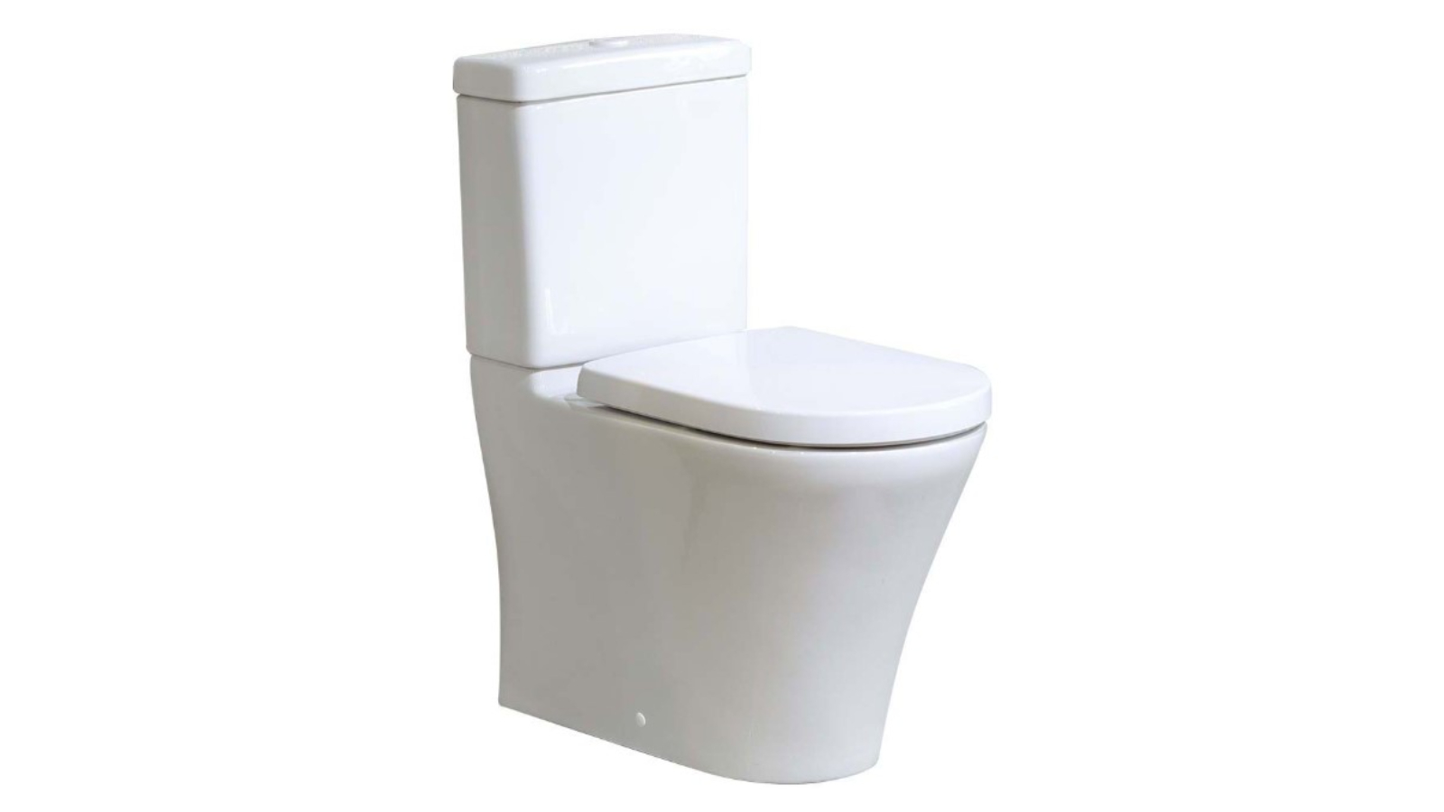 Villeroy & Boch O.Novo 2.0 Direct Flush Back to Wall Bottom Entry Toilet with Ceramic Plus - White 