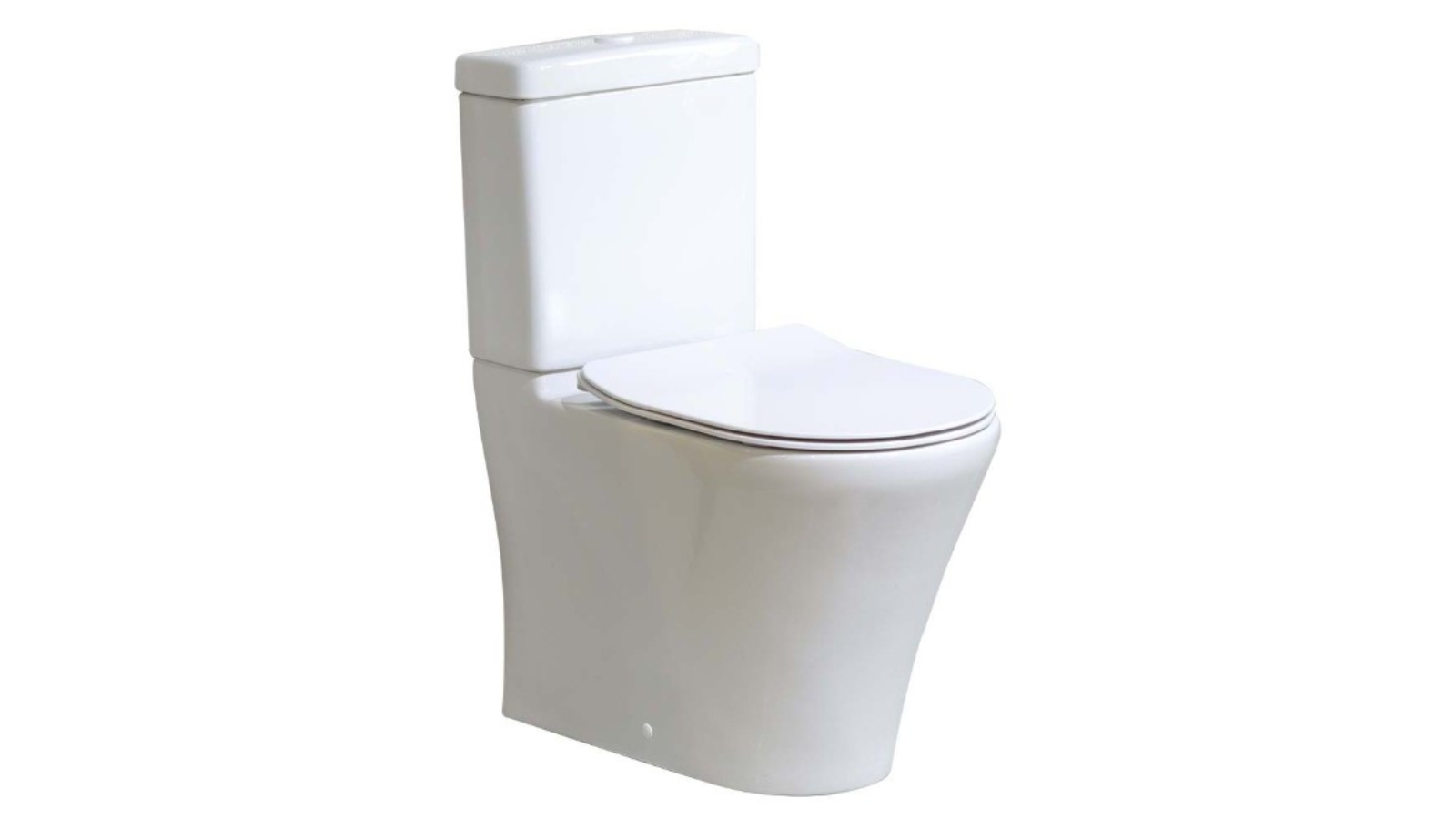 Villeroy & Boch O.Novo 2.0 Direct Flush Back to Wall Back Entry Toilet with Slim Seat - White 