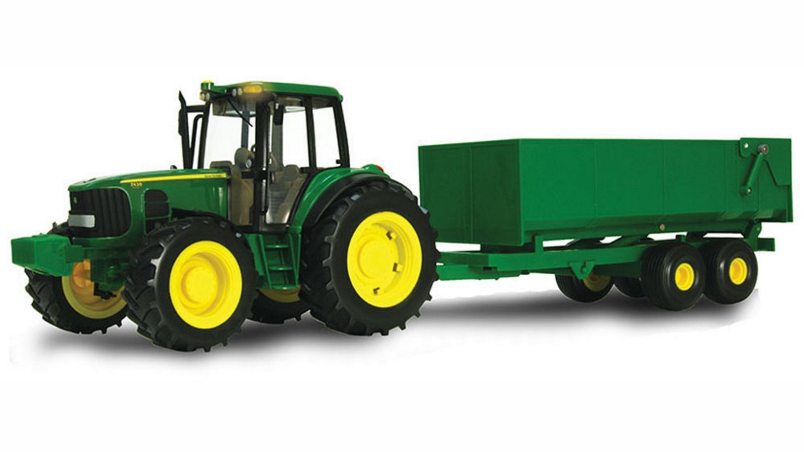John Deere Big Farm Tractor with Wagon Model