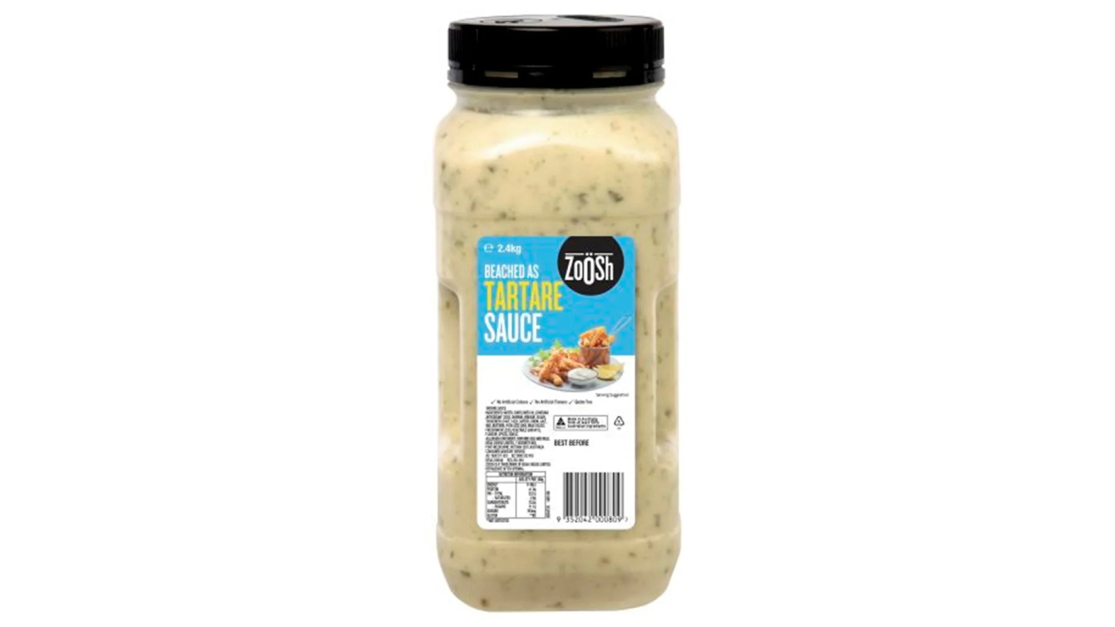 Zoosh Tartare Sauce 2.4kg Pack