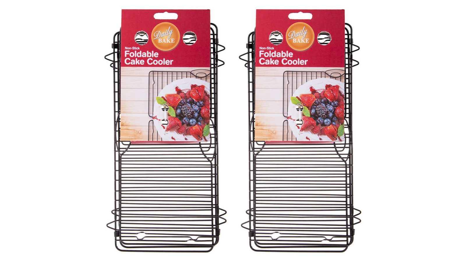 D.Line 2 Piece Daily Bake Cake Cooler - 46cm