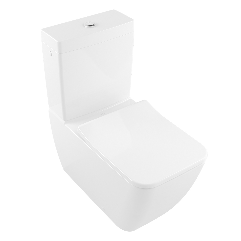 Villeroy & Boch Venticello DirectFlush Back to Wall Toilet with Slim Seat - S Trap