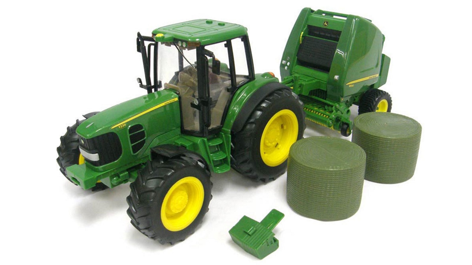 John Deere Ertl 1:16 Big Farm Tractor & Baler