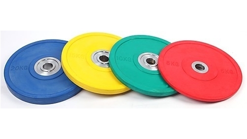Serrano PRO Olympic Rubber Bumper Weight Plate