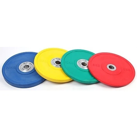 Serrano PRO Olympic Rubber Bumper Weight Plate