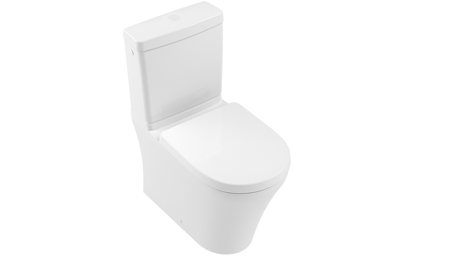 Villeroy & Boch O.Novo Style DirectFlush Back to Wall Toilet with Slim Soft Close Seat