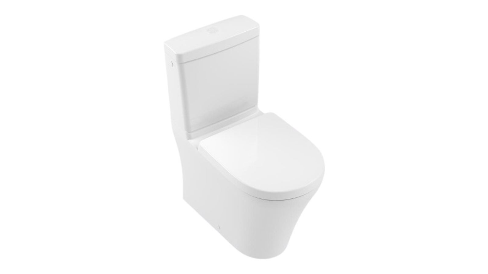 Villeroy & Boch O.Novo Style Direct Flush Back to Wall Toilet with Ceramic Plus - White