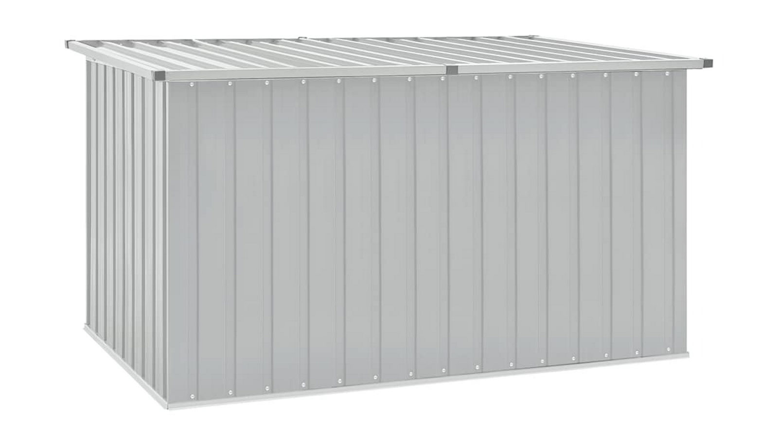 vidaXL 171 x 99 x 93cm Garden Storage Box - Grey