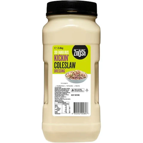 Zoosh Kickin Coleslaw Dressing 2.4kg Pack