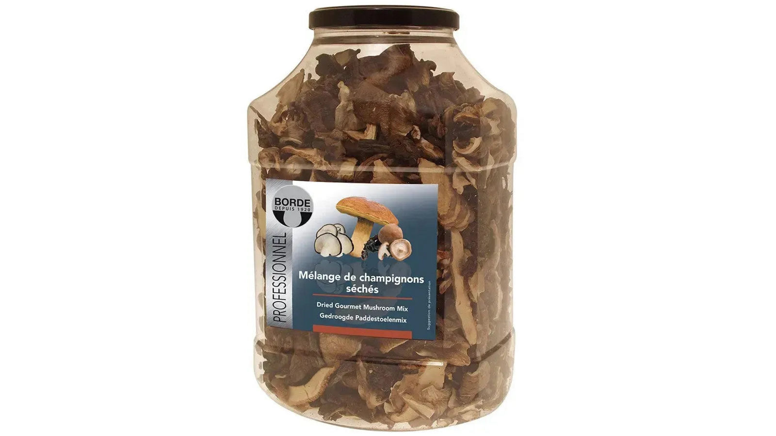 Borde Pack of 6 Bulk 500g Dried Gourmet Mushroom Mix