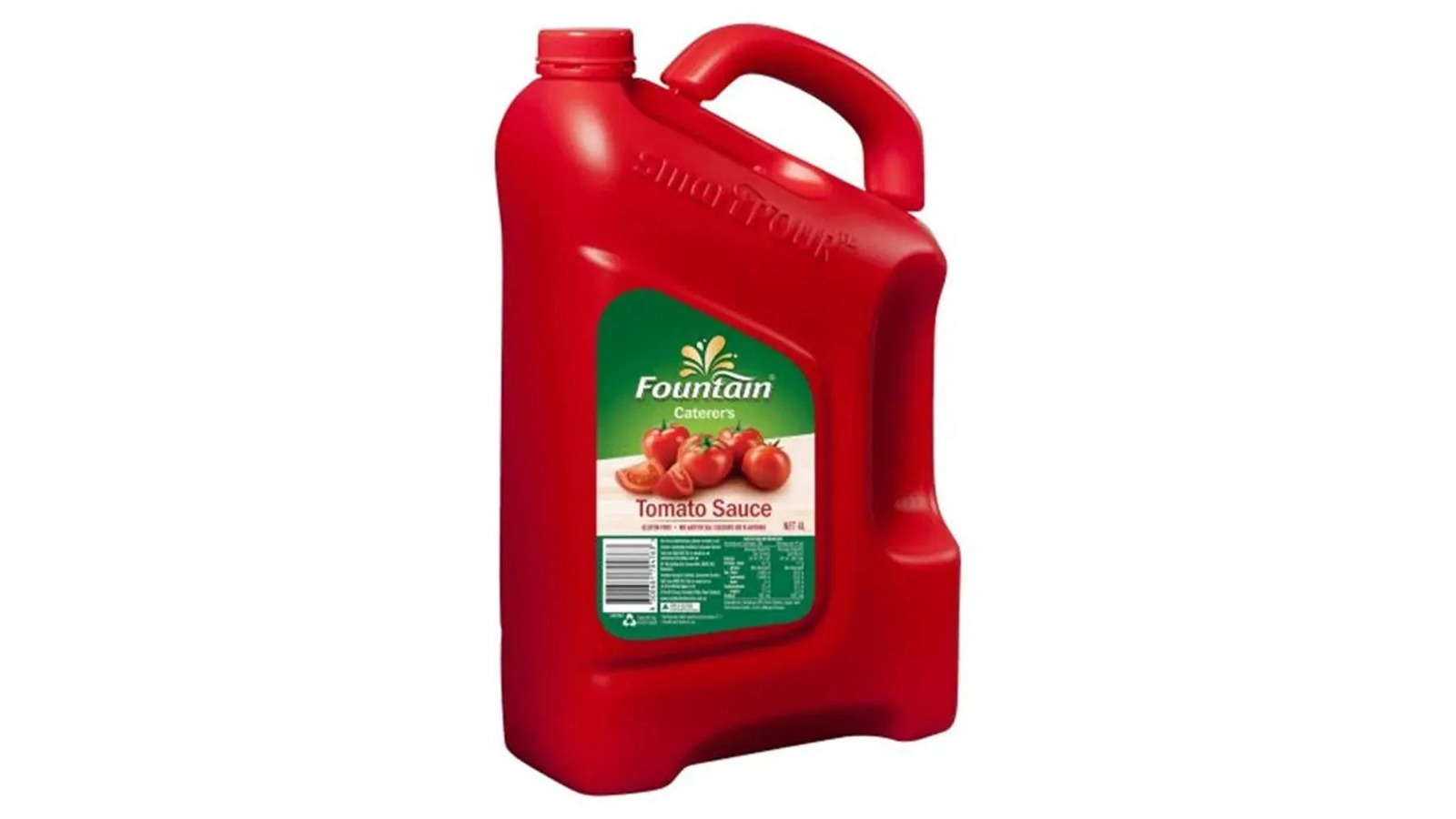 Fountain 4 Litre Caterer Gluten-Free Tomato Sauce