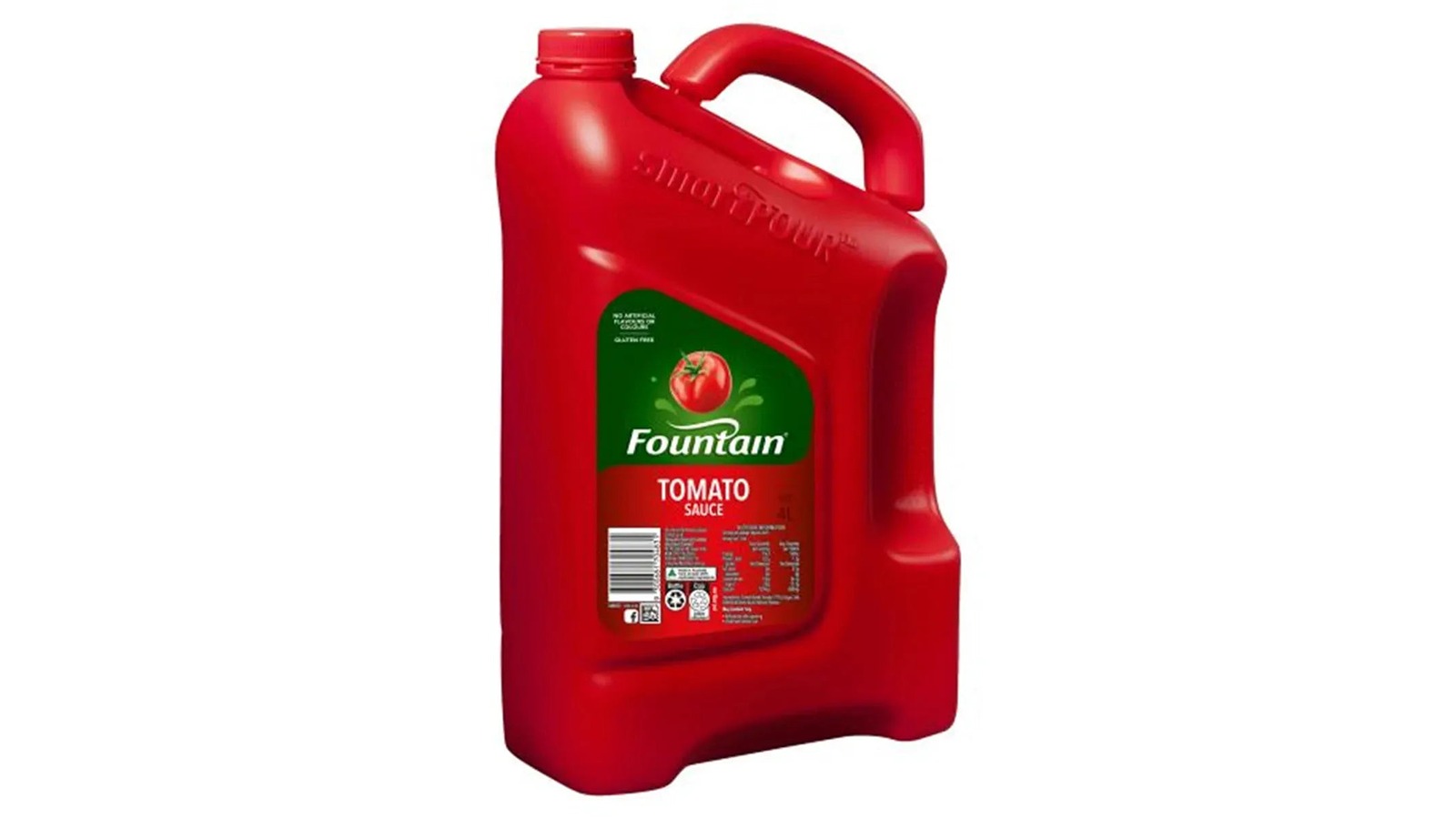 Fountain 4 Litre Gluten-Free Tomato Sauce