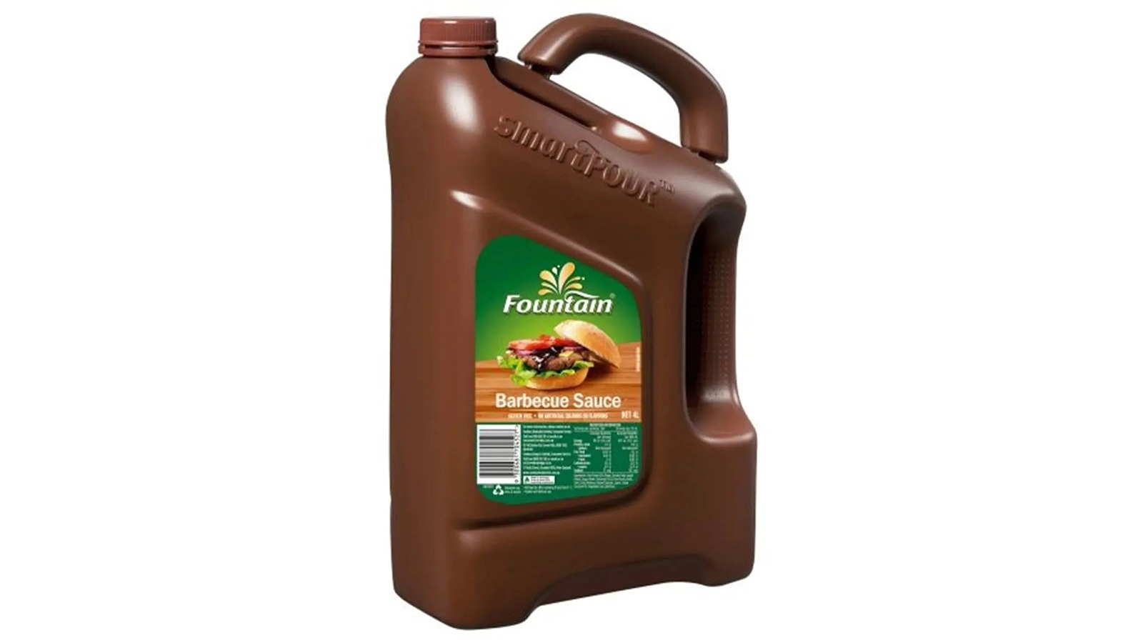 Fountain 4 Litre Gluten-Free BBQ Sauce