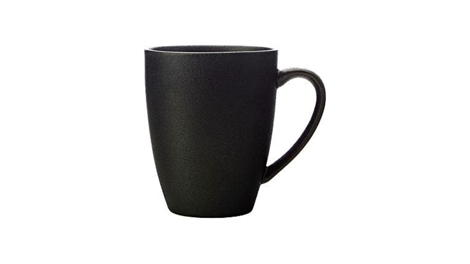 Maxwell and Williams 400ml Black Porcelain Caviar Collection Coupe Mug