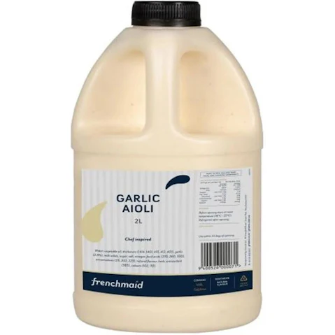 Frenchmaid 2 Litre Garlic Aioli Sauce