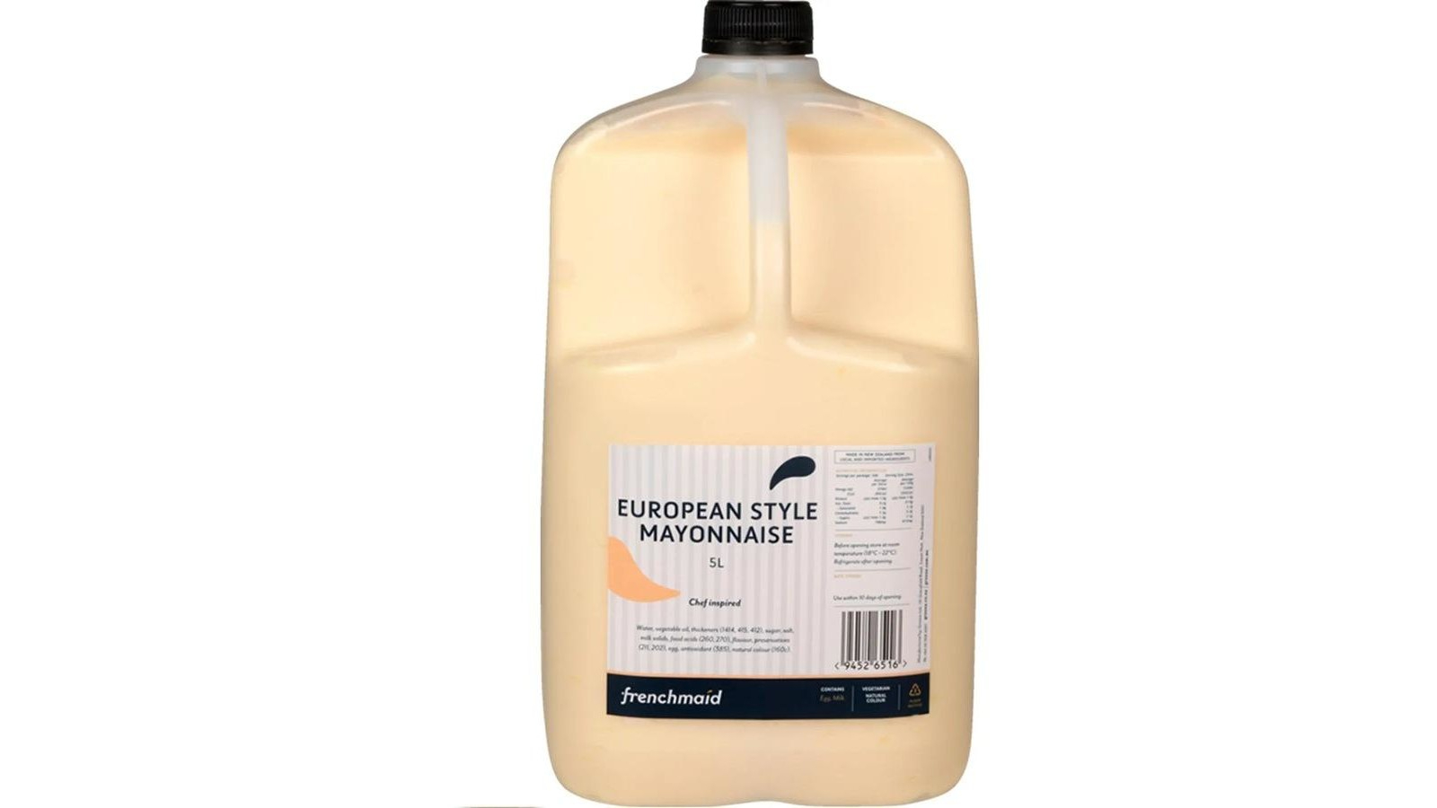 Frenchmaid 5 Litre European Style Mayonnaise Sauce