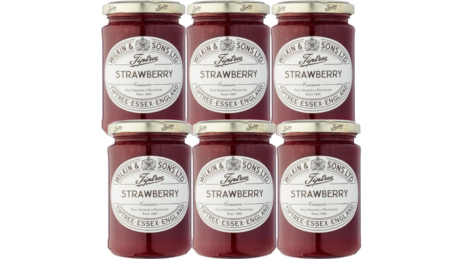 Tiptree Strawberry Conserve 340g - 6-Pack