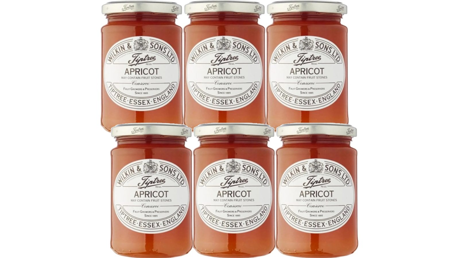 Tiptree Apricot Conserve 340g - 6-Pack