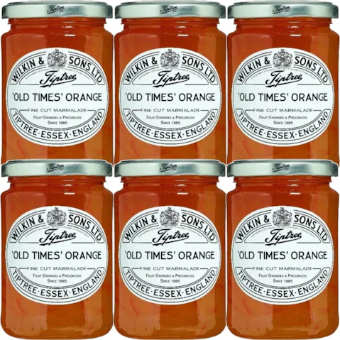 Tiptree Old Times Orange Marmalade 340g - 6-Pack