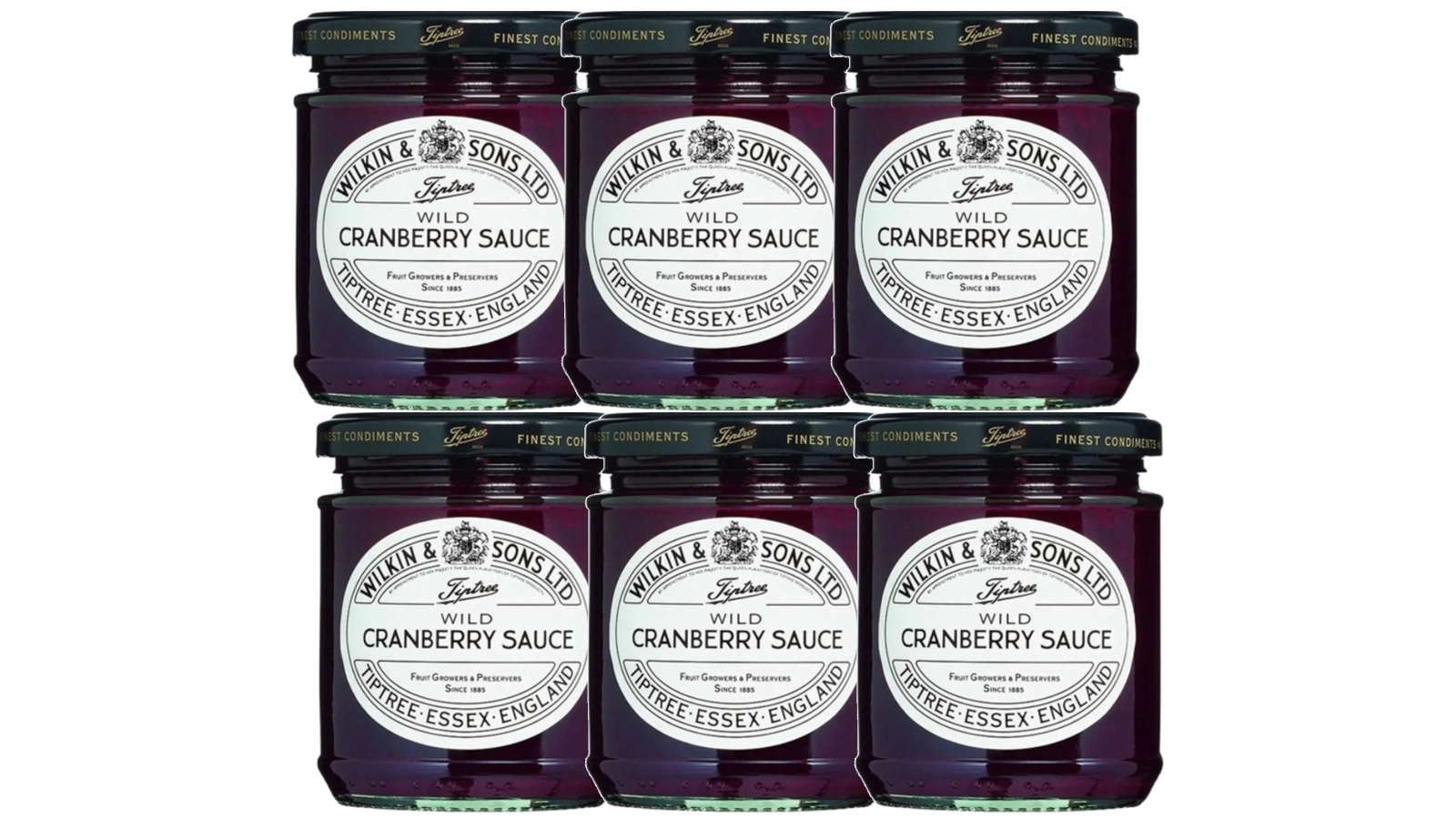 Tiptree Wild Cranberry Sauce 210g - 6-Pack