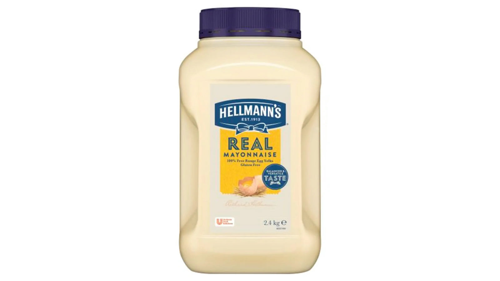 Hellmann's 2.4kg Bulk Size Real Mayonnaise
