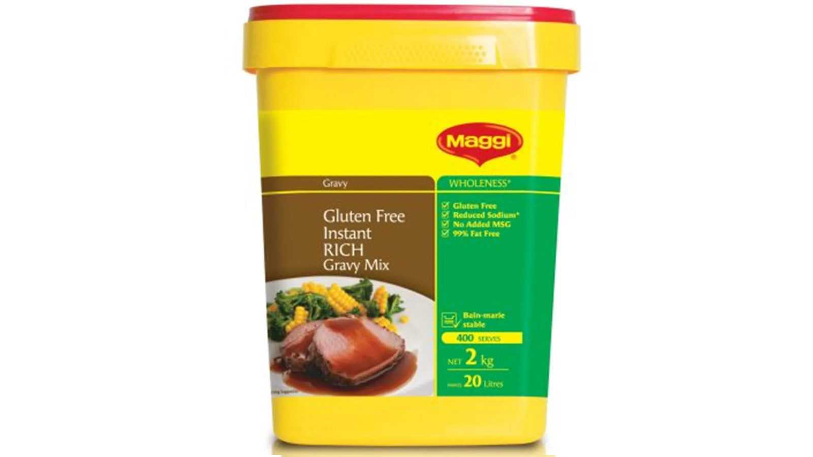 Maggi 2kg Bulk Size Rich Gravy Mix Gluten Free