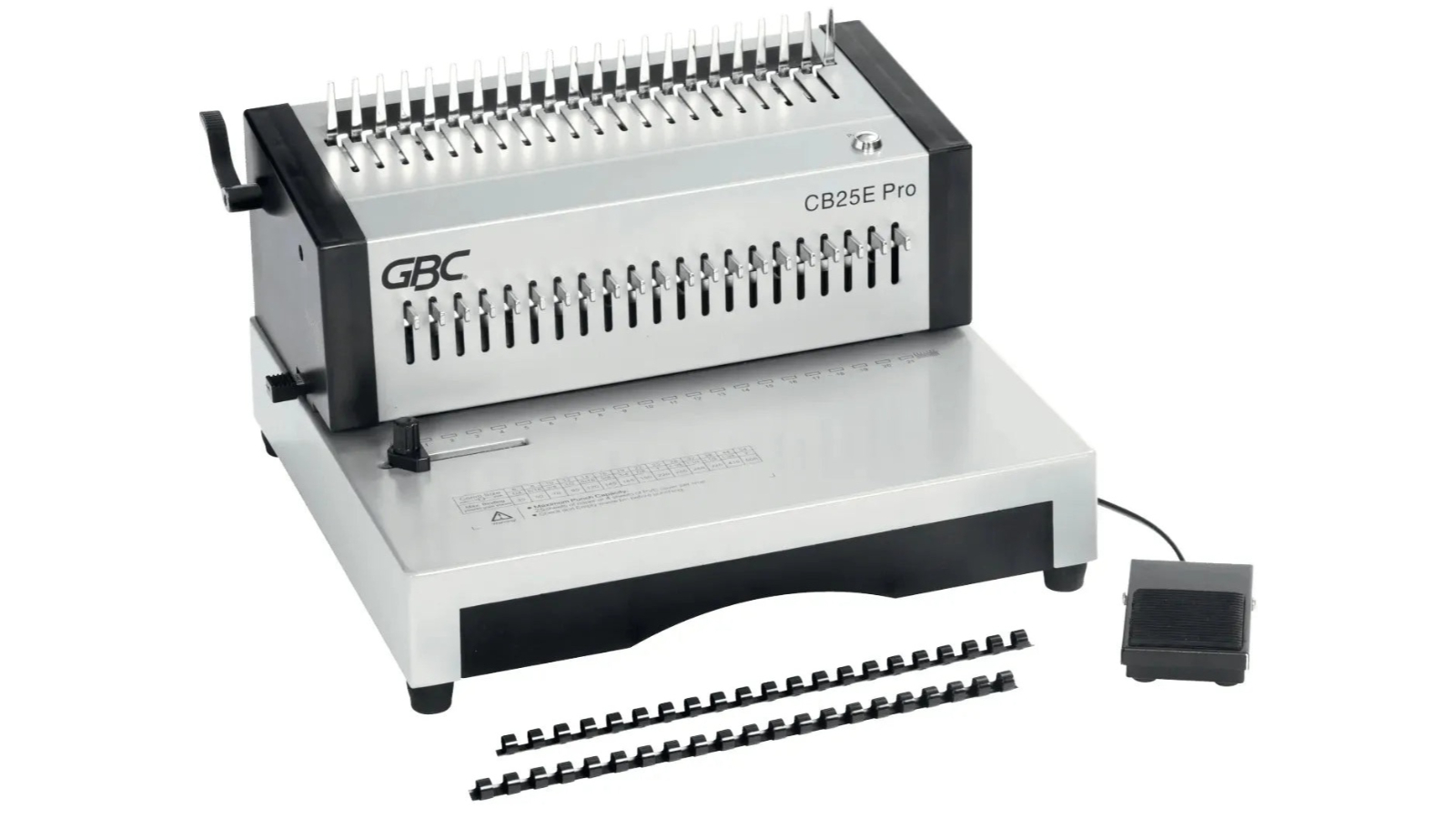 GBC CB25E Pro Electric Punch and Comb Binding Machine