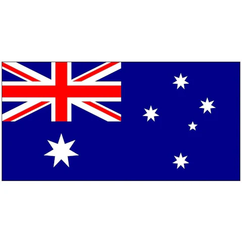 SuperOffice 90 x 150cm 110D Wrap Knitted Polyester Australia National Flag