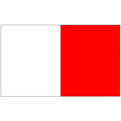 SuperOffice 90 x 150cm 110D Wrap Knitted Polyester Hotel Maritime Signal Flag