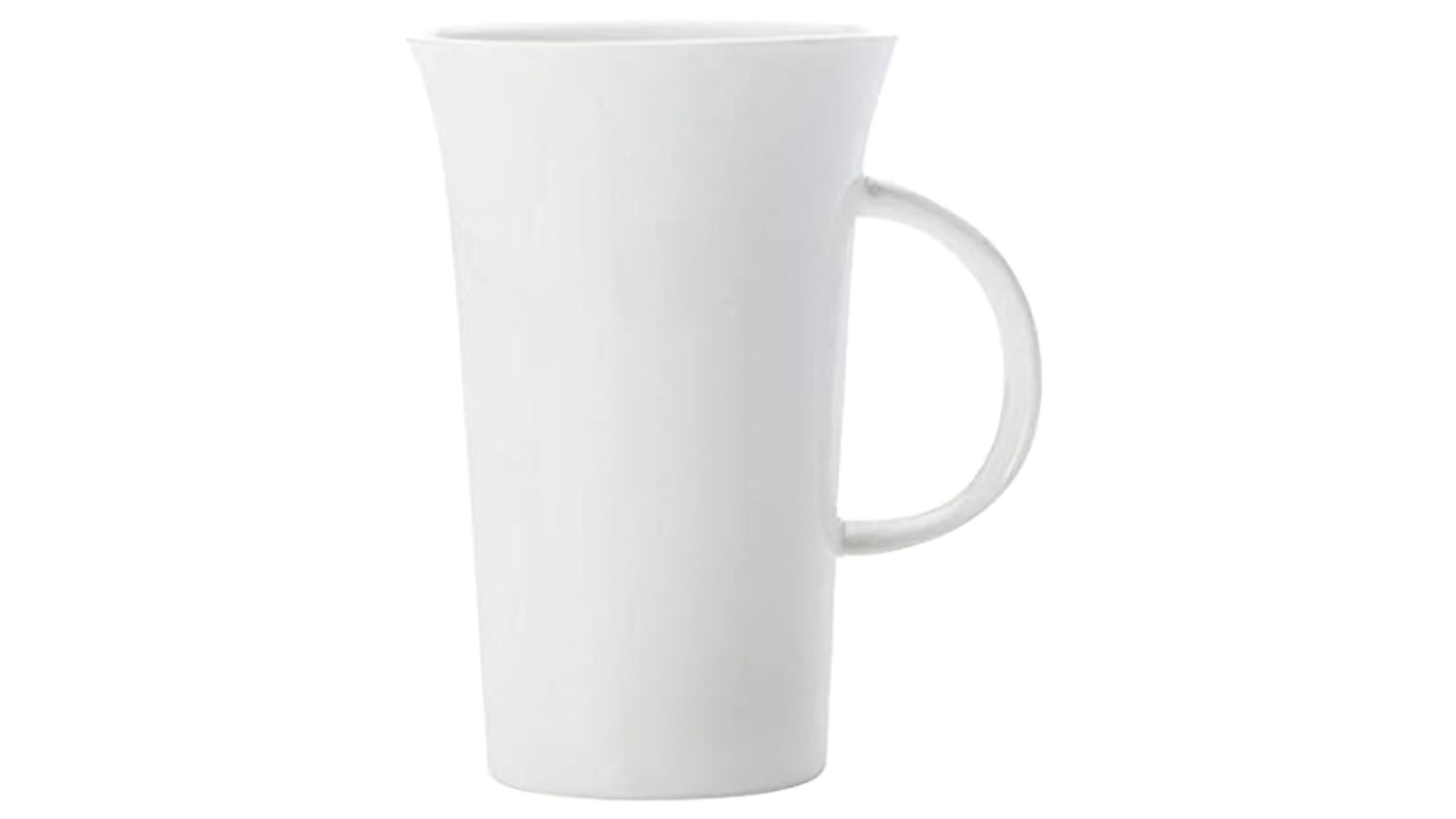 Maxwell and Williams 500ml Basic Porcelain Flared Mug - White