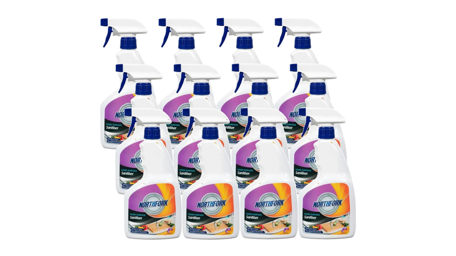 Northfork 750ml Kitchen Table Cleaner Spray Bottle - Set of 12 | Harvey ...