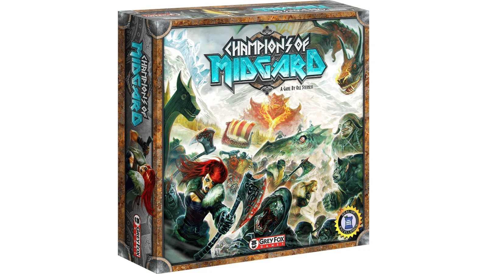 Grey Fox Games Champions of Midgard Tabletop Strategy