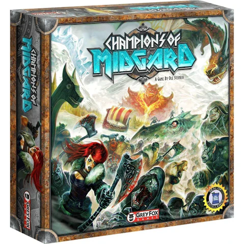 Grey Fox Games Champions of Midgard Tabletop Strategy