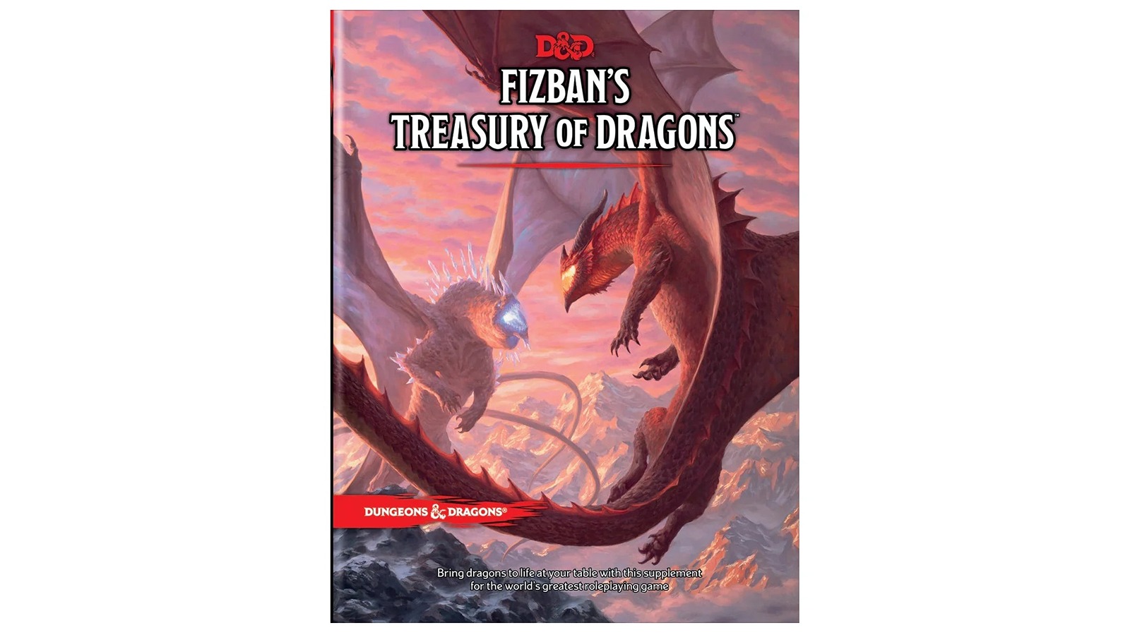 Dungeons and Dragons Fizbans Treasury of Dragons Hardcover Book