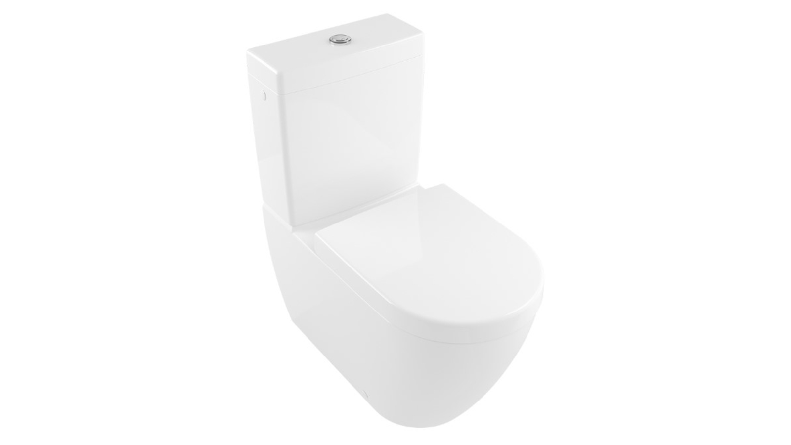 Villeroy & Boch Subway 3.0 TwistFlush Back to Wall Toilet with Ceramic Plus - White