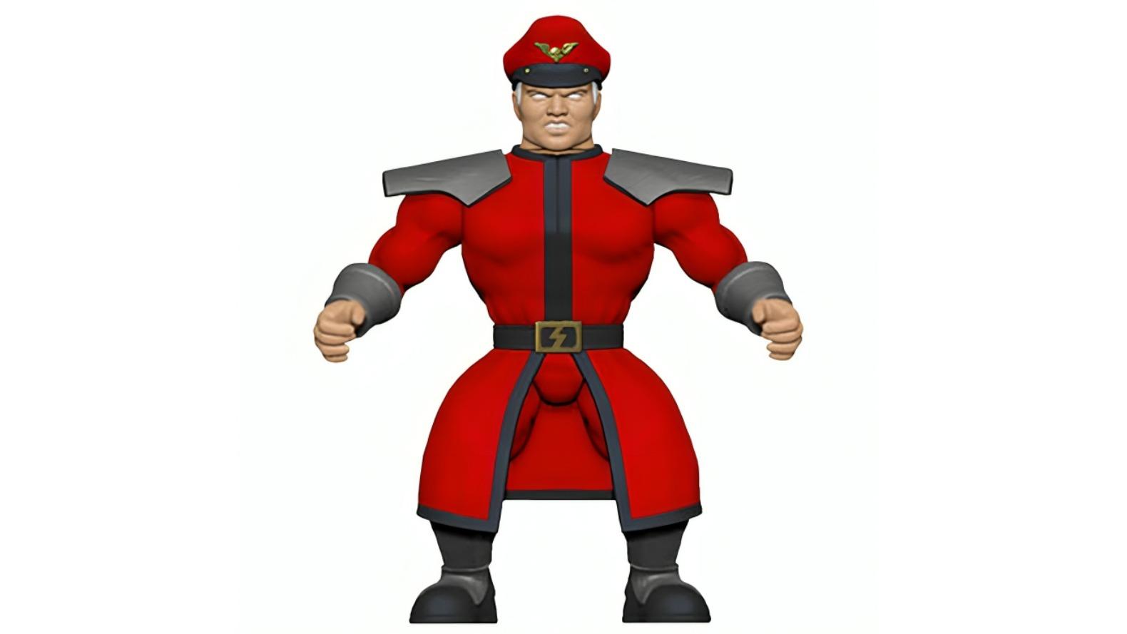 TV Show Street Fighter M. Bison Savage World Action Figure