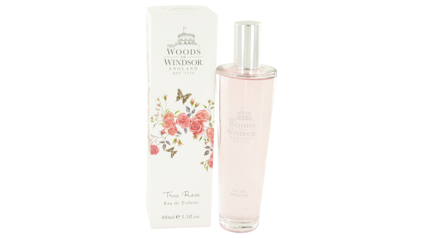 Woods of Windsor True Rose Eau De Toilette Spray 100ml Harvey