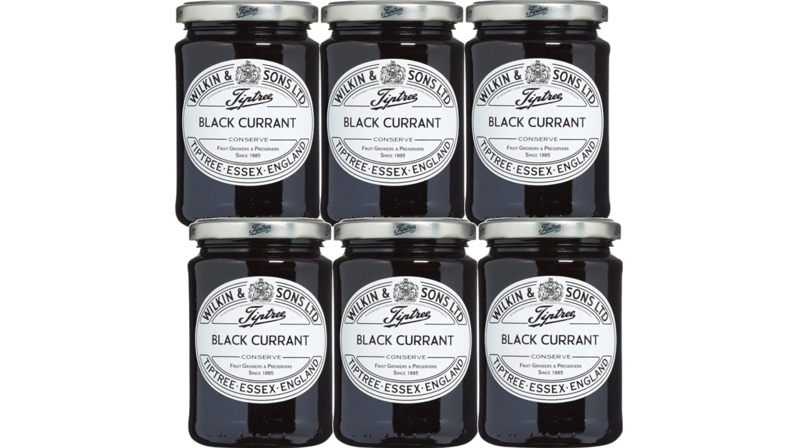 Tiptree Blackcurrant Conserve 340g - 6-Pack